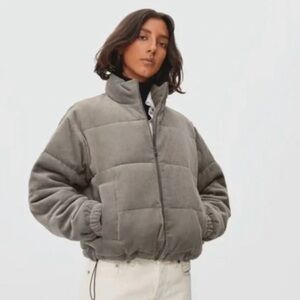 Everlane Corduroy Puffer